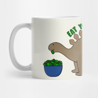 Eat Your Greens Dino Mug